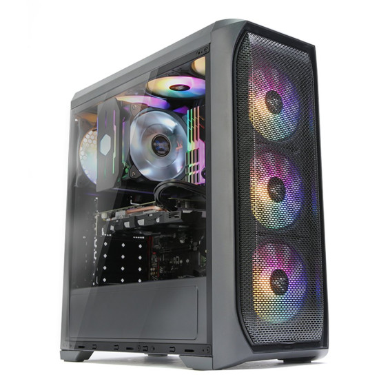 Кутия за компютър Zalman Case ATX - N5 MF - 4 x 120mm Fixed RGB