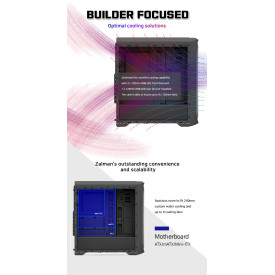 Кутия за компютър Zalman Case ATX - N5 MF - 4 x 120mm Fixed RGB