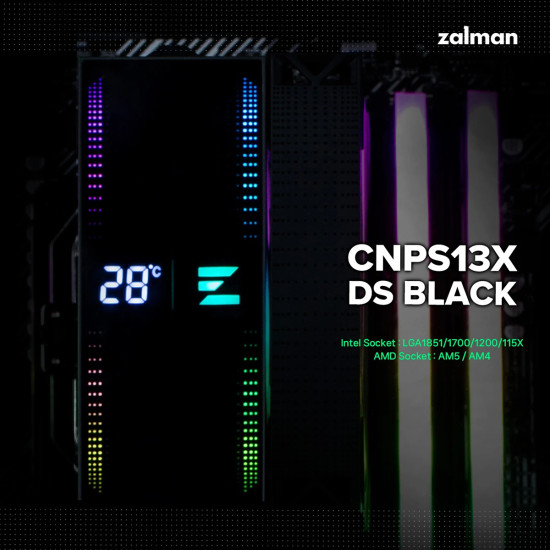Охладител за процесор Zalman CPU Cooler CNPS13X DS - LGA1700/AM5