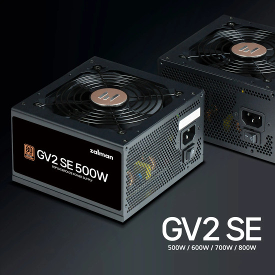 Захранване Zalman PSU 500W Bronze - ZM500-GV2 SE