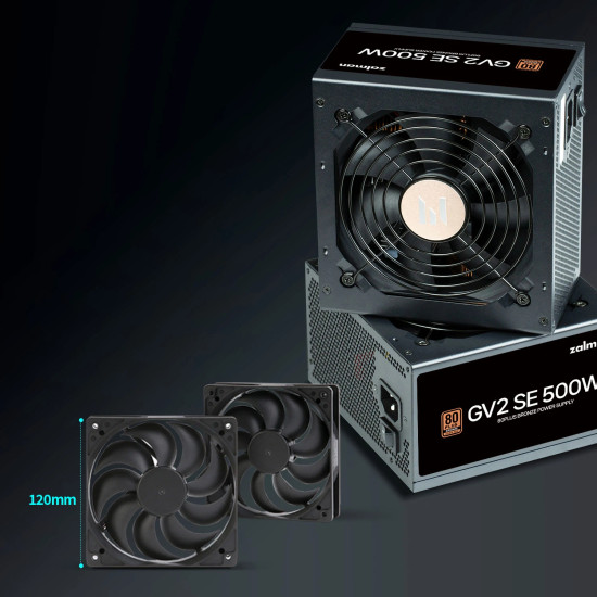 Захранване Zalman PSU 500W Bronze - ZM500-GV2 SE
