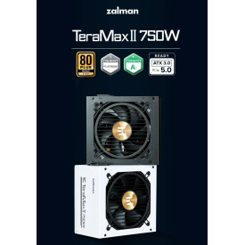 Захранване Zalman PSU TeraMax ATX 3.0 750W Gold White - ZM750-TMX2-WH