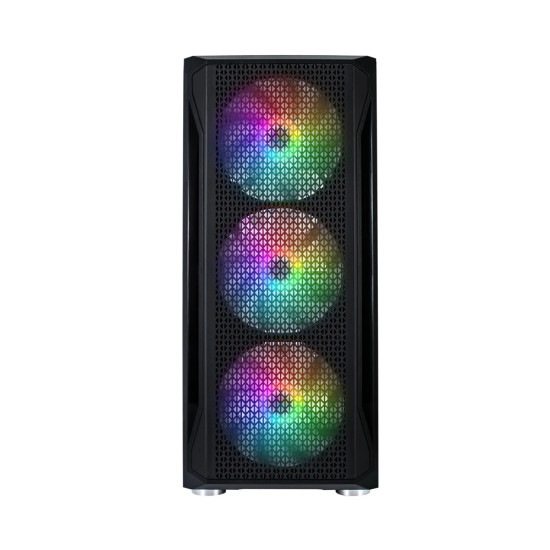 Кутия за компютър 1stPlayer Case ATX - Firebase X5 RGB - 4 fans included