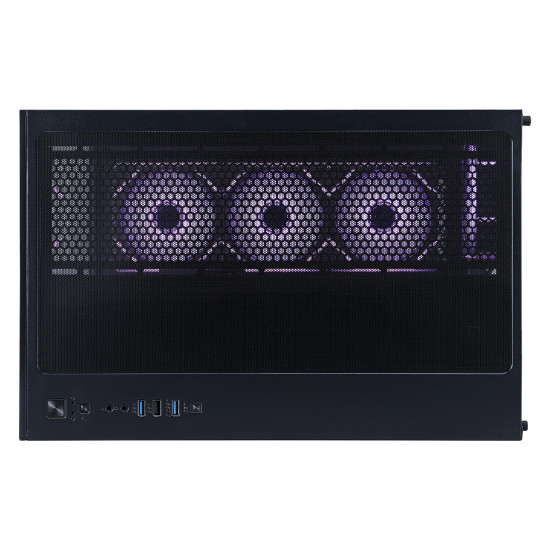 Кутия за компютър 1STPLAYER MV8-TP, ATX, Up To 10 Fans, 360mm Liquid Cooling, Tempered Glass