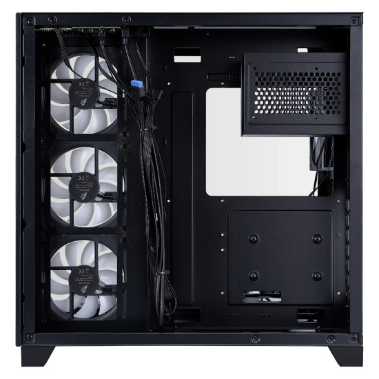 Кутия за компютър 1STPLAYER MV8-TP, ATX, Up To 10 Fans, 360mm Liquid Cooling, Tempered Glass