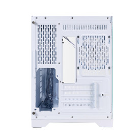 Кутия за компютър 1stPlayer Case mATX - MV6-TP White - 3 fans included