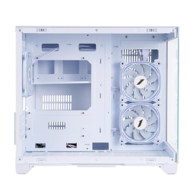 Кутия за компютър 1stPlayer Case mATX - MV6-TP White - 3 fans included