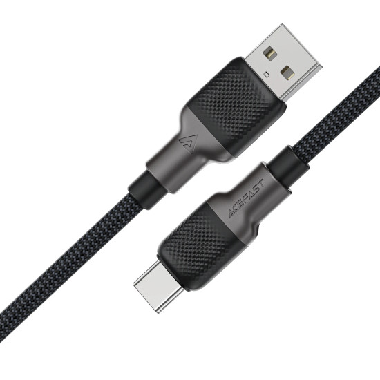 USB кабел Acefast USB-A to USB-C Cable 3A 1.2m - C10-04 - Black