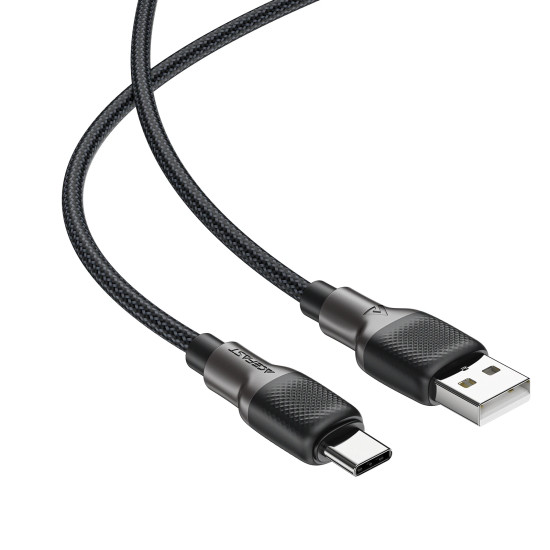 USB кабел Acefast USB-A to USB-C Cable 3A 1.2m - C10-04 - Black