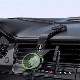 Стойка за телефон за кола Acefast Car phone holder - Magnetic Charging, 360 degree - D37 Black