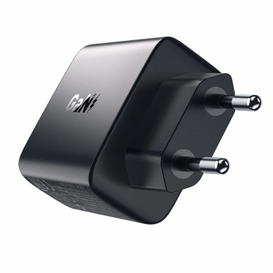 Зарядно Acefast Charger Wall GaN PD 35W - A57 - USB-C x 1, USB-A x 2, Black