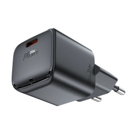 Зарядно Acefast GaN PD20W - A73 Mini - USB-C x 1, Black