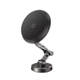 Зарядно за кола Acefast Car phone holder - MAG-Charging 15W, Metal, Magnetic Ring, 360 deg, Foldable - D30 - Black