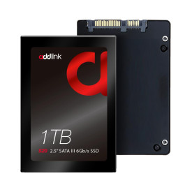 Вътрешен SSD диск Addlink S20 1TB - SATA3 3D NAND 560/500 MB/s