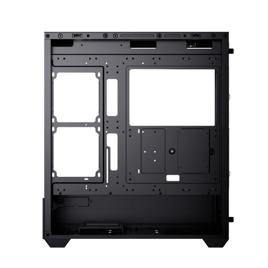 Кутия за компютър AeroCool Case ATX - P500D Digi-G-BK-v1 - Digital Display, USB-C, 3 x 120 mm A-RGB