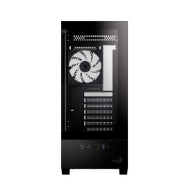 Кутия за компютър AeroCool Case ATX - P500D Digi-G-BK-v1 - Digital Display, USB-C, 3 x 120 mm A-RGB