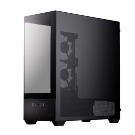 Кутия за компютър AeroCool Case ATX - P500D Digi-G-BK-v1 - Digital Display, USB-C, 3 x 120 mm A-RGB