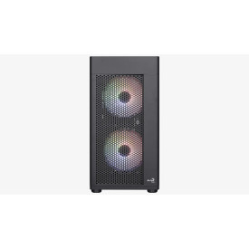 Кутия за компютър AeroCool Case mATX - Hexform-G-BK-v2 - 3 fans included