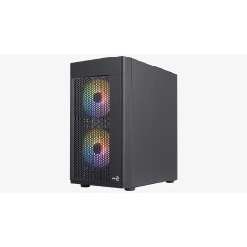 Кутия за компютър AeroCool Case mATX - Hexform-G-BK-v2 - 3 fans included