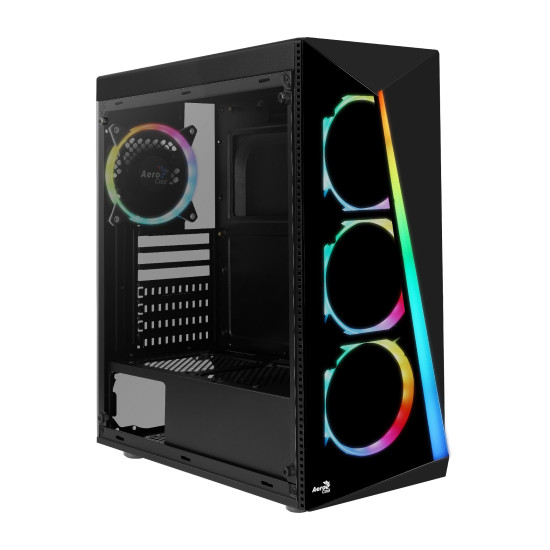 Кутия за компютър AeroCool Case ATX - Shard - 4 x 120mm aRGB/Tempered Glass - ACCM-PV14043.11