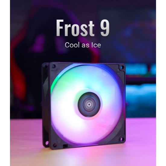 Вентилатор AeroCool Fan 92 mm - Frost 9 - Fixed RGB - ACF2-FS10117.11
