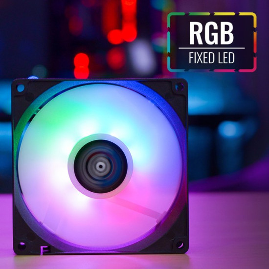 Вентилатор AeroCool Fan 92 mm - Frost 9 - Fixed RGB - ACF2-FS10117.11