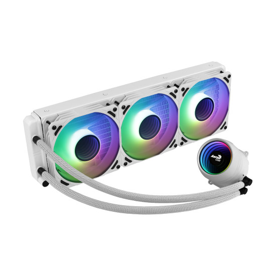 Водно охлаждане AeroCool Water Cooling - Mirage L360 White - Addressable RGB - ACLA-MR36127.71