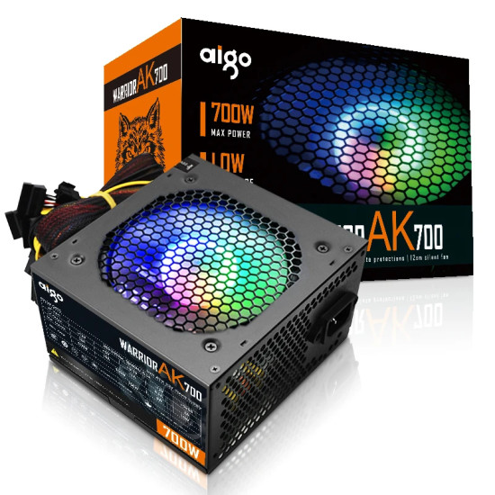 Захранване Aigo PSU 700W - Warrior AK700 RGB