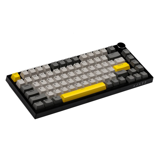 Клавиатура Ajazz Gaming Mechanical Keyboard AK820 - Moon Switches [Linear] (English US), Black, Gray, RGB