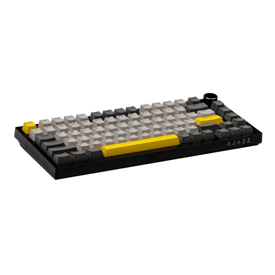 Клавиатура Ajazz Gaming Mechanical Keyboard AK820 - Moon Switches [Linear] (English US), Black, Gray, RGB
