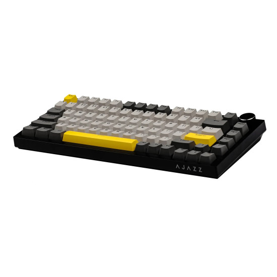 Клавиатура Ajazz Gaming Mechanical Keyboard AK820 - Moon Switches [Linear] (English US), Black, Gray, RGB