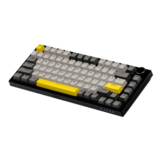 Клавиатура Ajazz Gaming Mechanical Keyboard AK820 - Moon Switches [Linear] (English US), Black, Gray, RGB