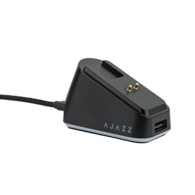 Безжична мишка Ajazz AJ139P V3 MC - Wireless Gaming Mouse - 1K, Magnetic Charging Dock, Black