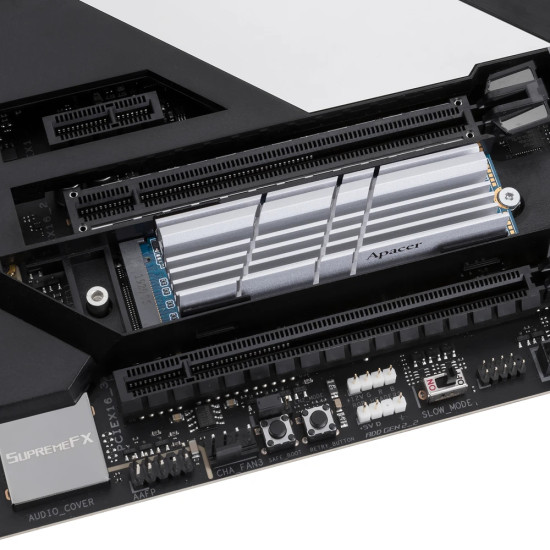 Вътрешен SSD диск Apacer AS2280Q4, 2TB, M.2 PCIe Gen4x4, Heatsink - AP2TBAS2280Q4-1