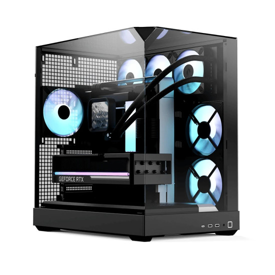 Кутия за компютър APNX Case ATX - V2-F-BK-v1