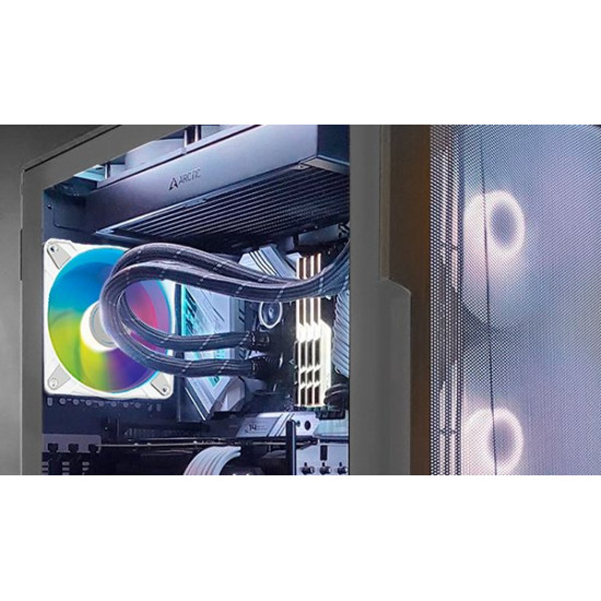 Комплект вентилатори Arctic Fan Pack 3-in-1 - P12 PWM PST A-RGB (White)