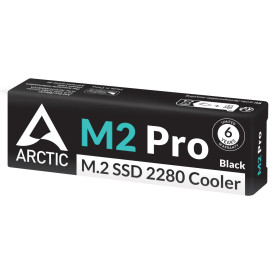 Охладител за диск Arctic M.2 2280 SSD Cooler - M2 Pro (Black)