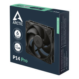 Вентилатор Arctic P14 Pro ACFAN00313A, 140mm, PWM, 400–2500 RPM, 110 CFM, 25 dBA