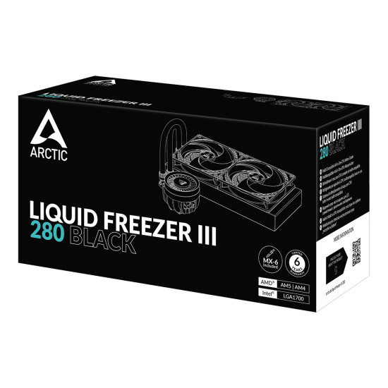 Водно охлаждане Arctic Liquid Freezer III 280 Black