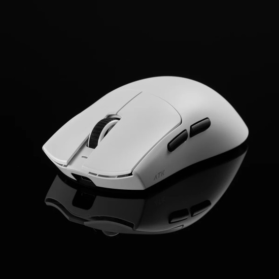 Безжична мишка ATK BLAZING SKY X1 ULTIMATE - 8K, White