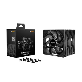 Комплект вентилатори be quiet! Fan Pack 3-in-1 3 x 140mm - PURE WINGS 3 140mm PWM 3-Pack