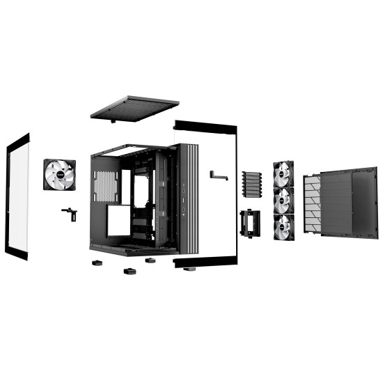 Кутия за компютър be quiet! Case ATX - LIGHT BASE 600 LX Black