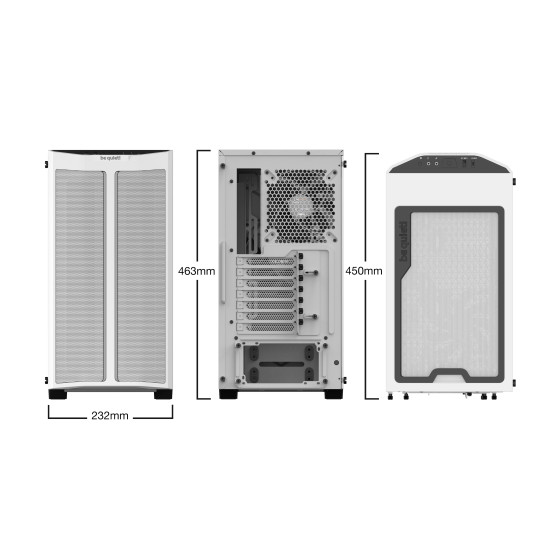 Кутия за компютър be quiet! Case ATX - Pure Base 500DX White