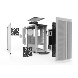 Кутия за компютър be quiet! Case ATX - Pure Base 500DX White