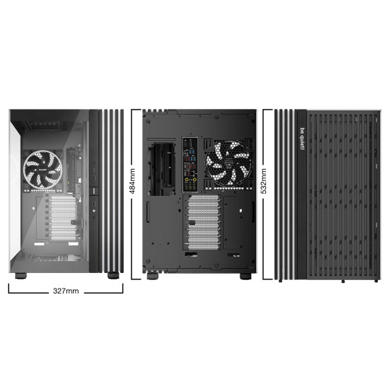 Кутия за компютър be quiet! Case EATX - LIGHT BASE 900 FX Black