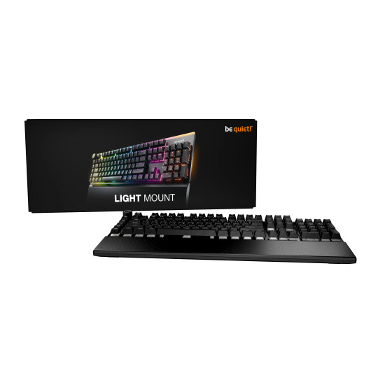 Клавиатура be quiet! Professional Gaming Mechanical Keyboard LIGHT MOUNT - be quiet! Silent Switches [Linear]