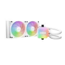 Водно охлаждане be quiet! Water Cooling - LIGHT LOOP 240mm White