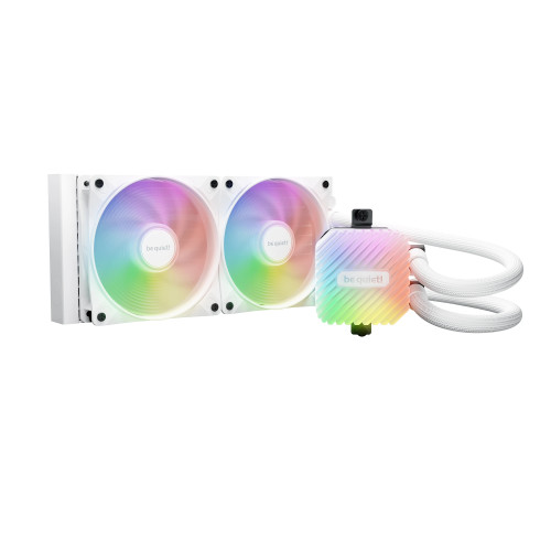 Водно охлаждане be quiet! Water Cooling - LIGHT LOOP 240mm White