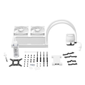 Водно охлаждане be quiet! Water Cooling - LIGHT LOOP 240mm White