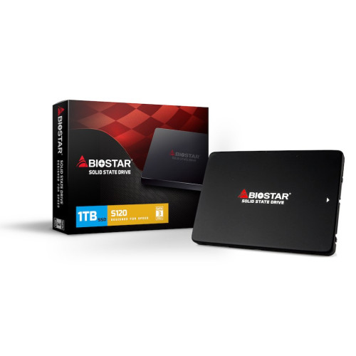 Вътрешен SSD диск Biostar S120, 1TB, SATA3